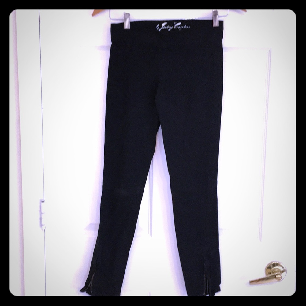 Juicy couture black leggings denim pants size p